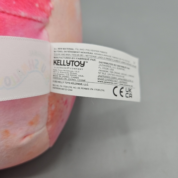 Squishmallow Eileen the Butterfly 8" Easter Squad Pink Tye-Dye Spring 2023 - Picture 9 of 9